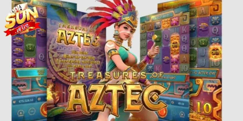 Aztec Gold – Khám Phá Kho Báu Cổ Đại Huyền Bí Sunwin 1 Aztec Gold tái hiện không gian cổ đại, bố cục trực quan cuốn hút
